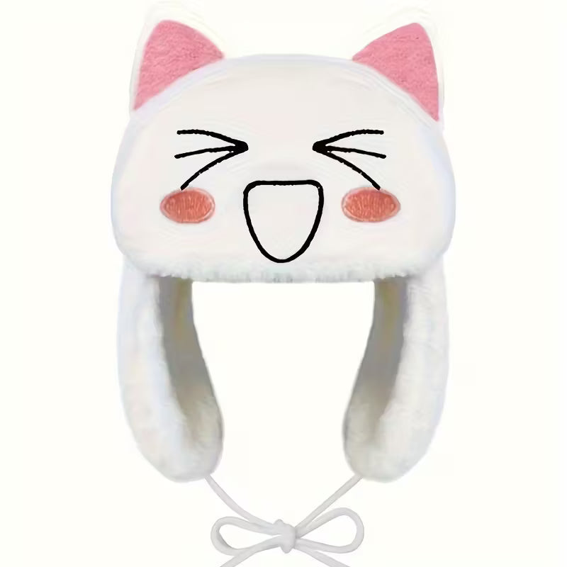 A hat with cat ears of a cartoonist.