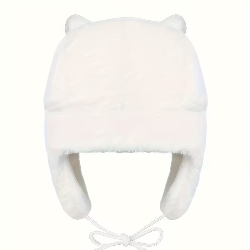 A hat with cat ears of a cartoonist.