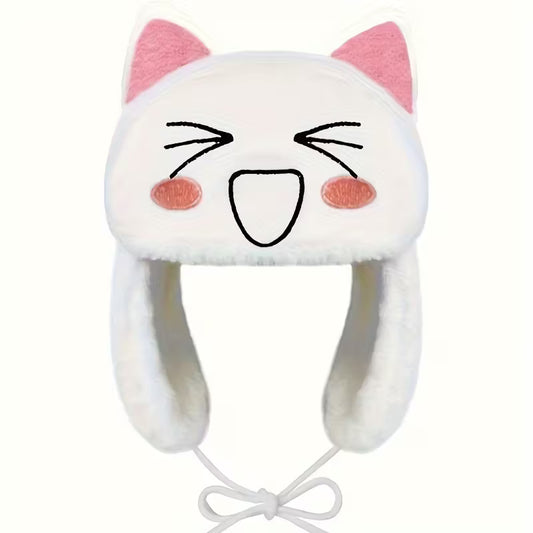 A hat with cat ears of a cartoonist.